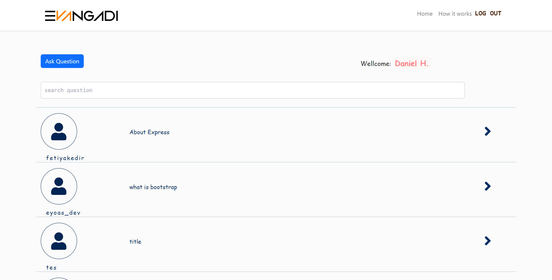 blog list